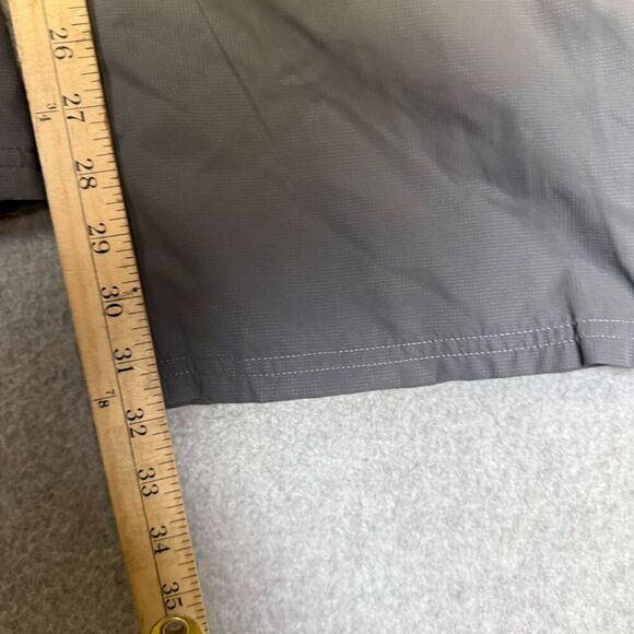 Vintage Under Armour Men's Size Large Heat Gear Grey Ankle Length Pants Athletic - Picture 7 of 12